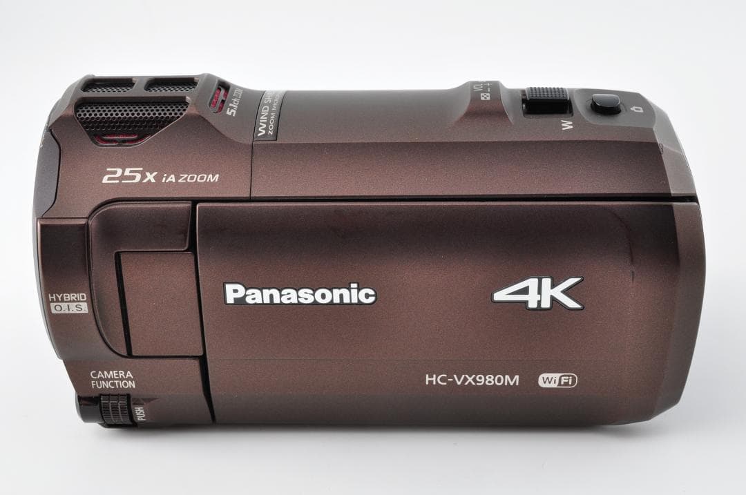 Panasonic HC-VX980M 4Kビデオカメラ ブラウン#996.25