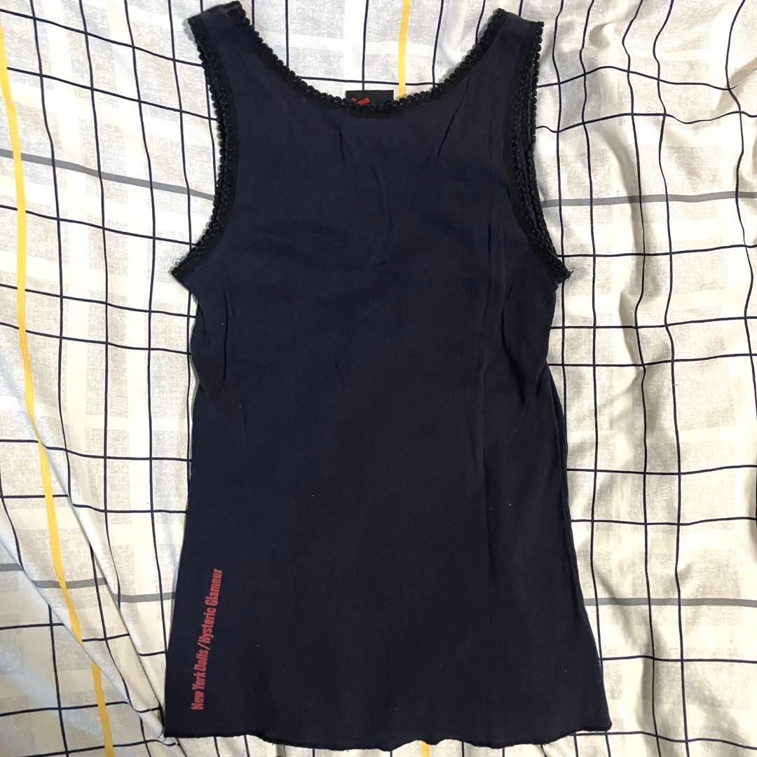 【雰囲気抜群❗️】00's HYSTERIC GLAMOUR 総柄 タンクトップ