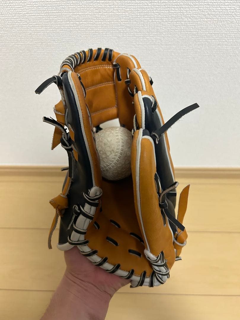 TAMAZAWA 玉澤　大谷　軟式グローブ オレンジ/ブラック