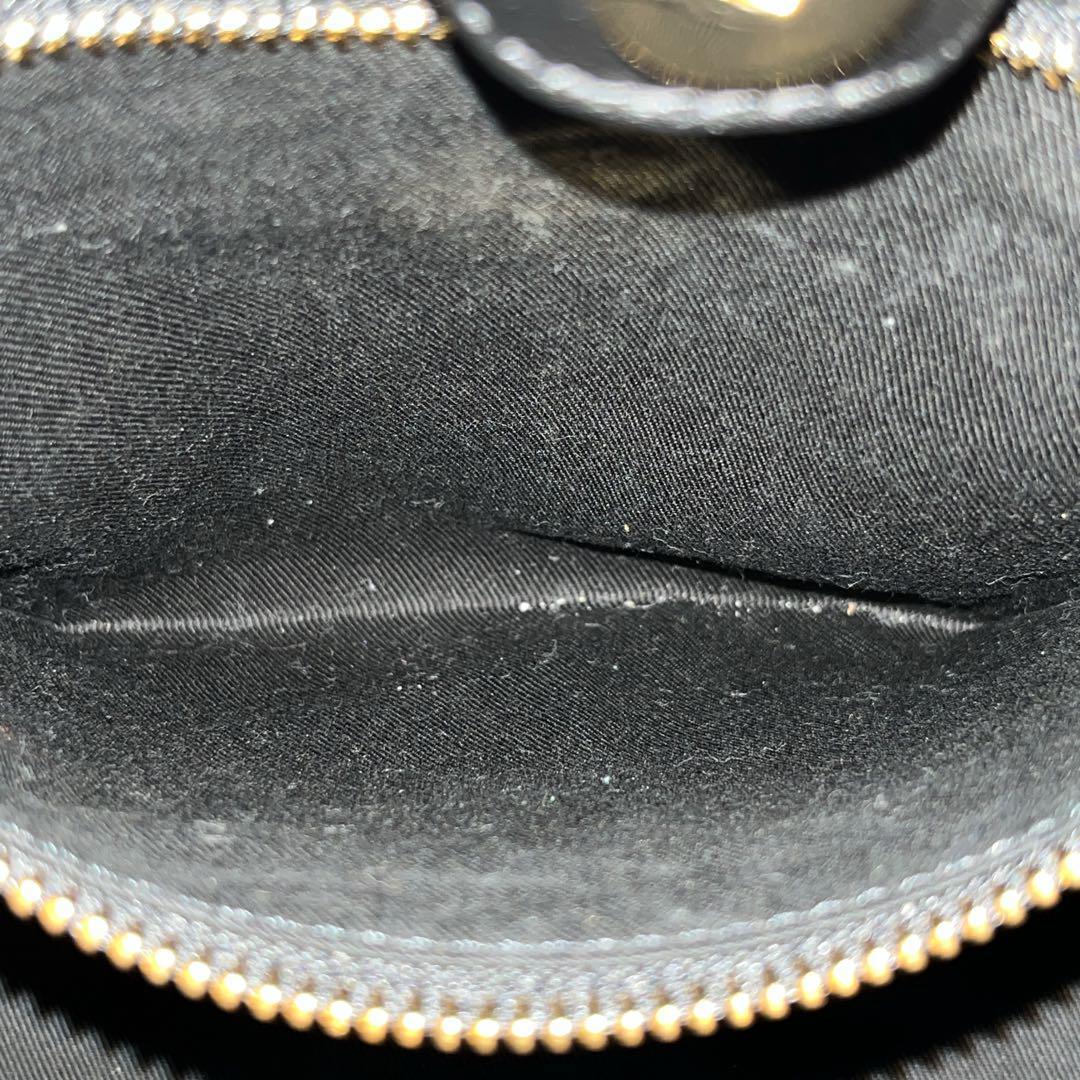 ヴィオラドーロ　2way かごバッグ　ショルダーバッグ　ミロ　アバカ　レザー　黒