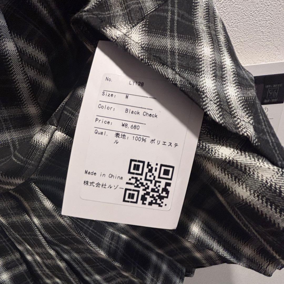 Bunnylis ファーボレロ×チェックミニワンピ ブラック M