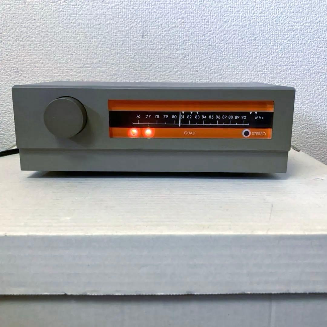 希少 英国QUAD FM3 FMチューナー日本バンド仕様ステレオ受信確認済み