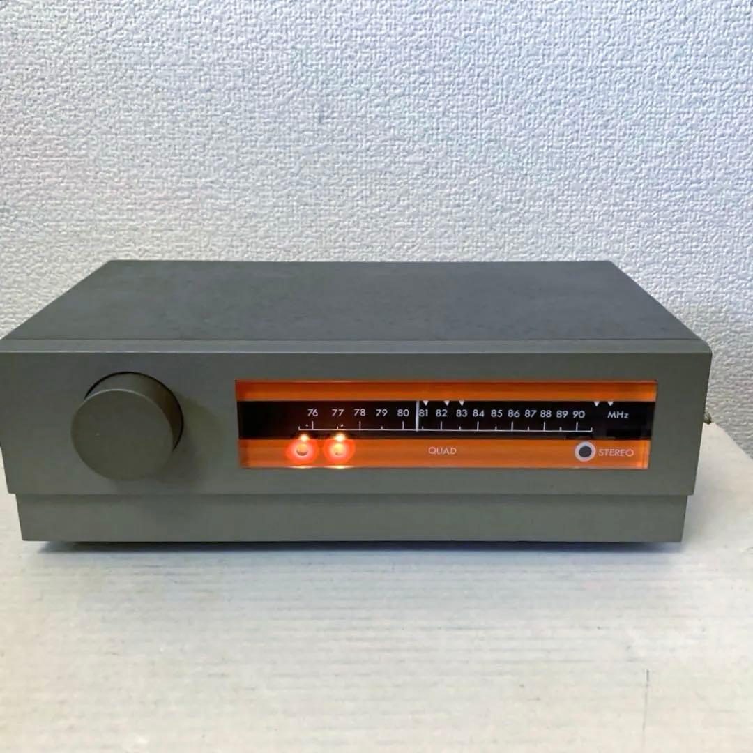 希少 英国QUAD FM3 FMチューナー日本バンド仕様ステレオ受信確認済み