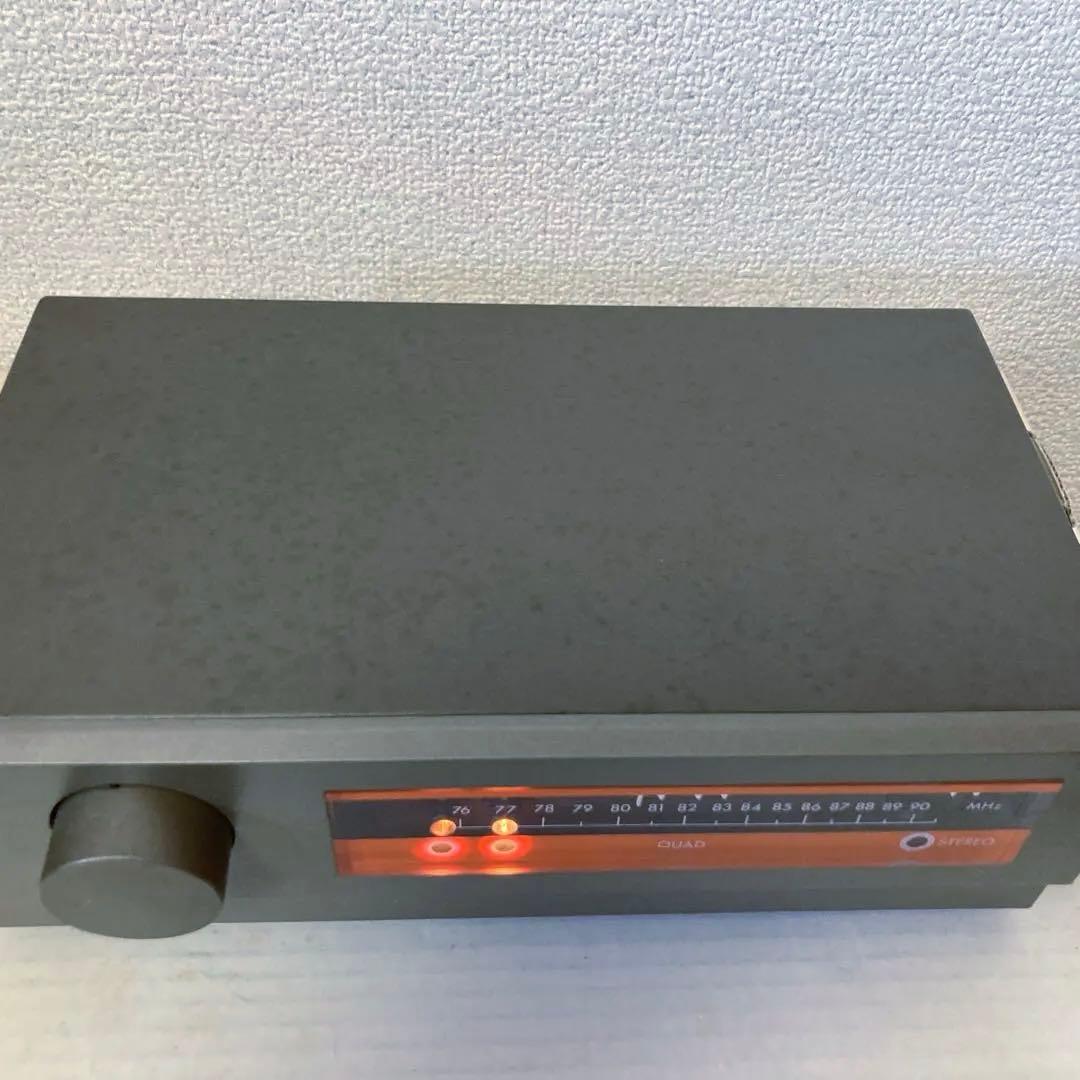 希少 英国QUAD FM3 FMチューナー日本バンド仕様ステレオ受信確認済み