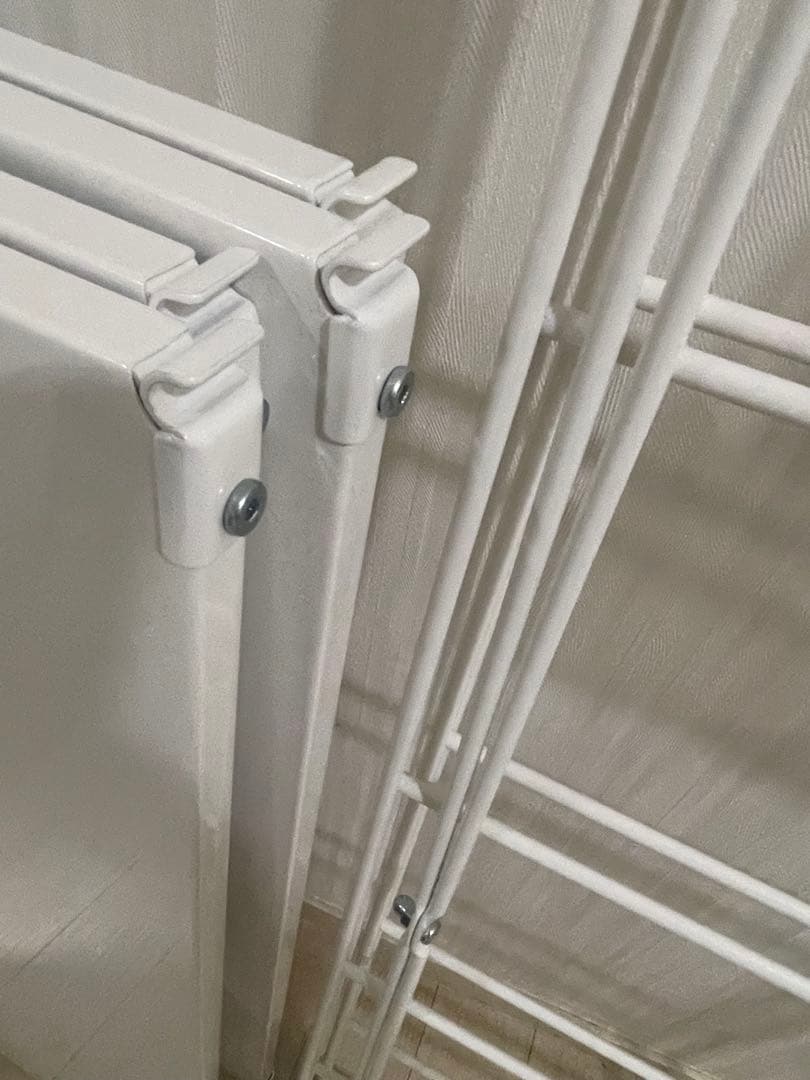 と*☆様 無印良品 スチールユニットシェルフ スチール棚セット 中 ワイド 4段