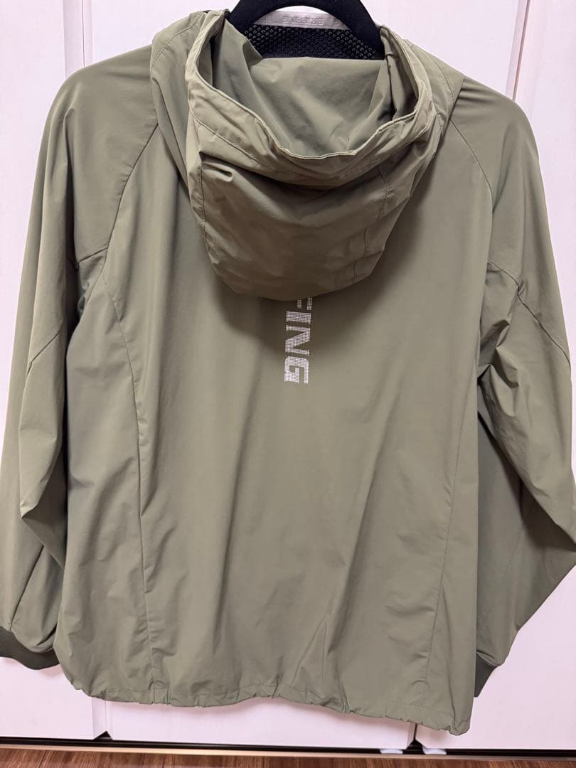 BRIEFING フード付きジャケット Lサイズ オリーブ