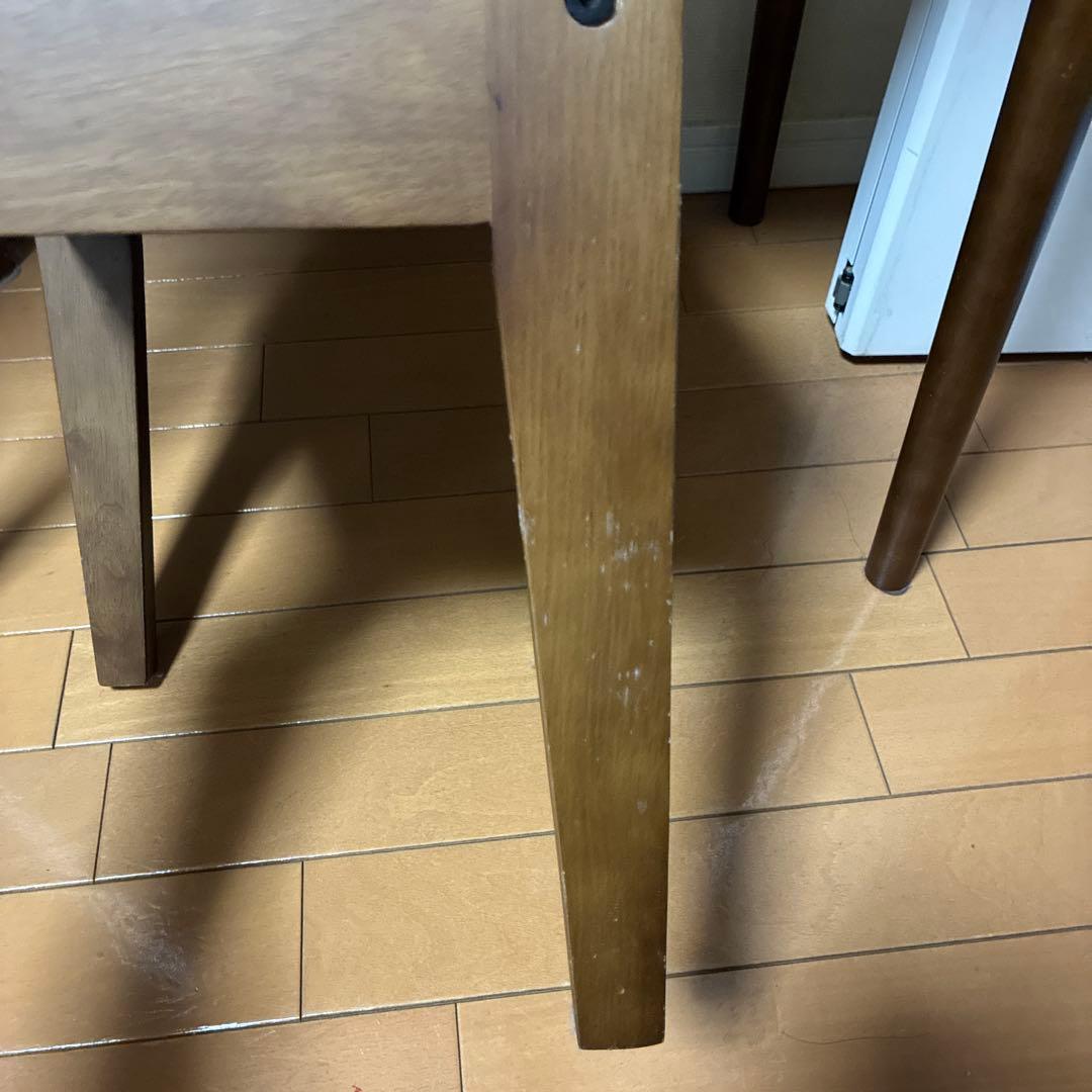 木製スツール ブラウン