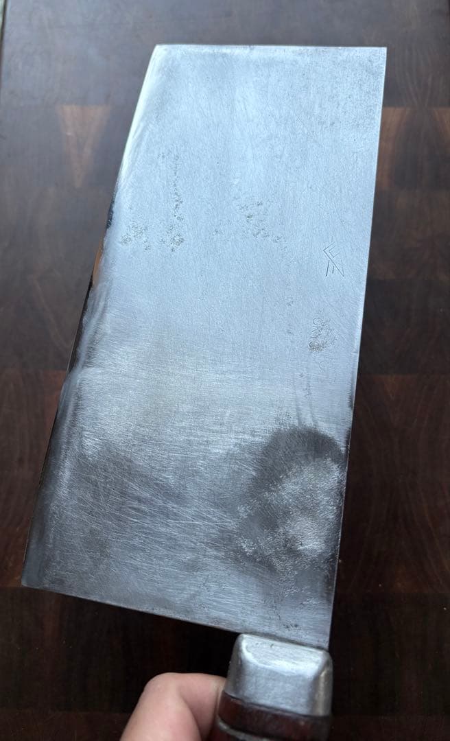 東京　杉本　中華包丁　6号　220mm 包丁　本職　研ぎ済　白鋼