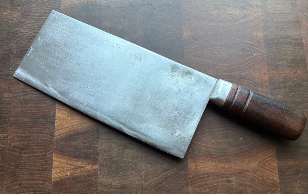 東京　杉本　中華包丁　6号　220mm 包丁　本職　研ぎ済　白鋼