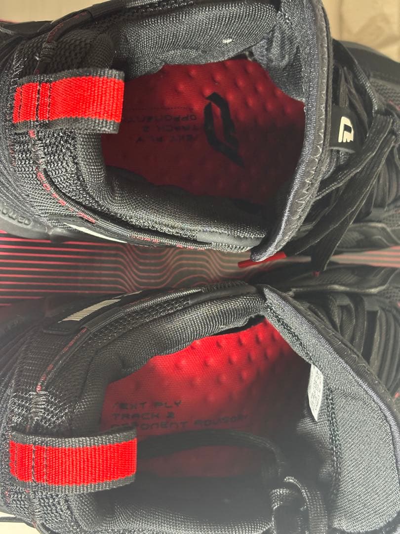 adidas DAME 7 EXTPLY 27.0cm ブラック/レッド