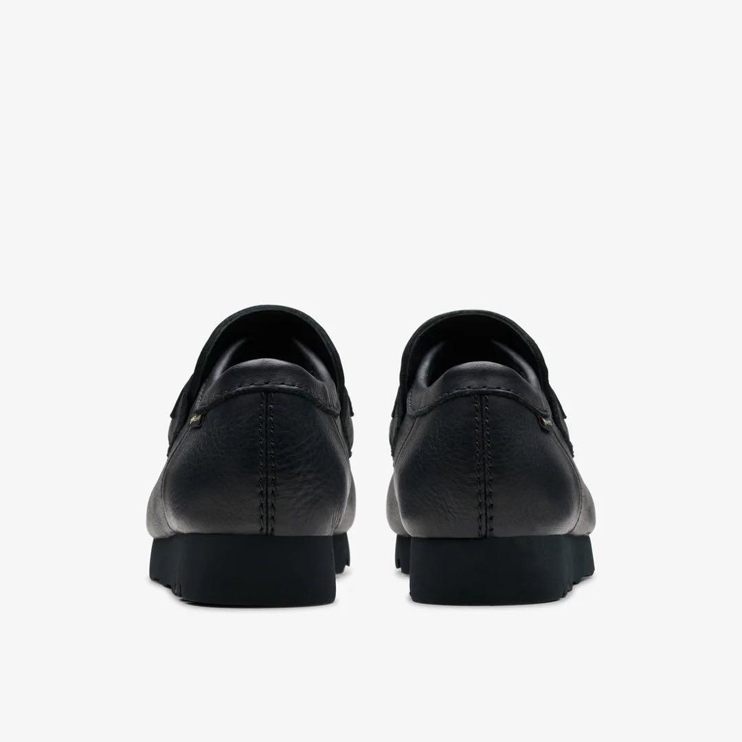靴 Clarks Originals WallaLoaferGTX Black