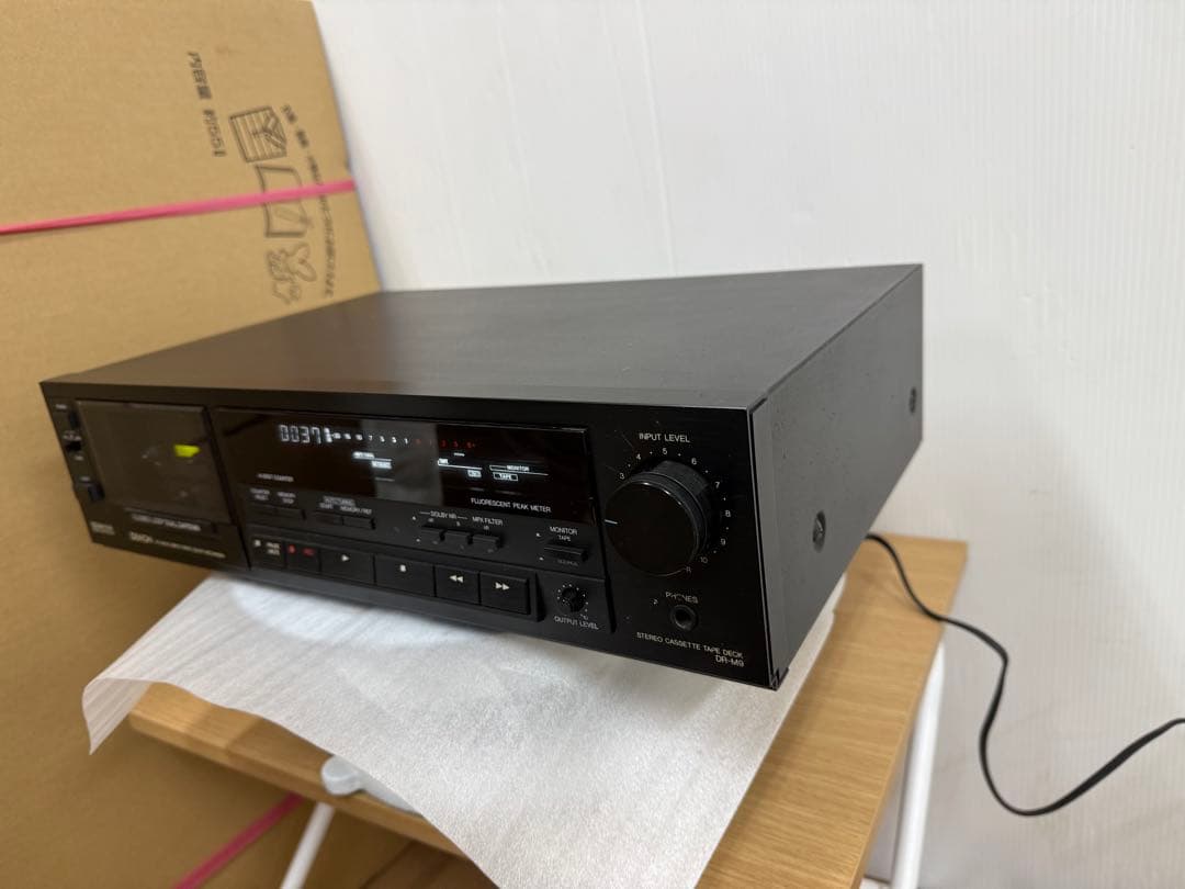 【ジャンク】DENON DR-M9 カセットデッキ 電源確認済み 現状品