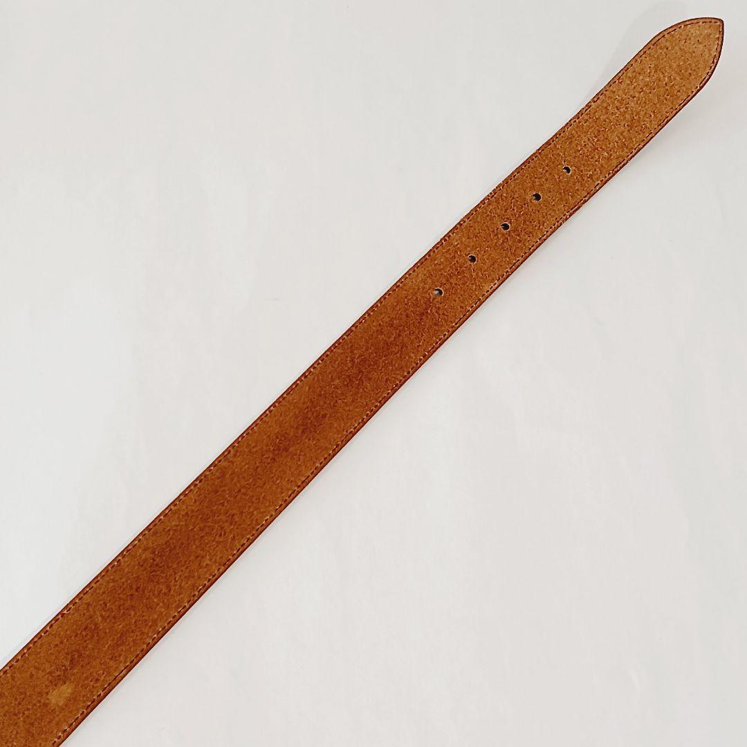 セリーヌ ベルト ダブルトリオンフ 85 ラージ 35mm ブラウン