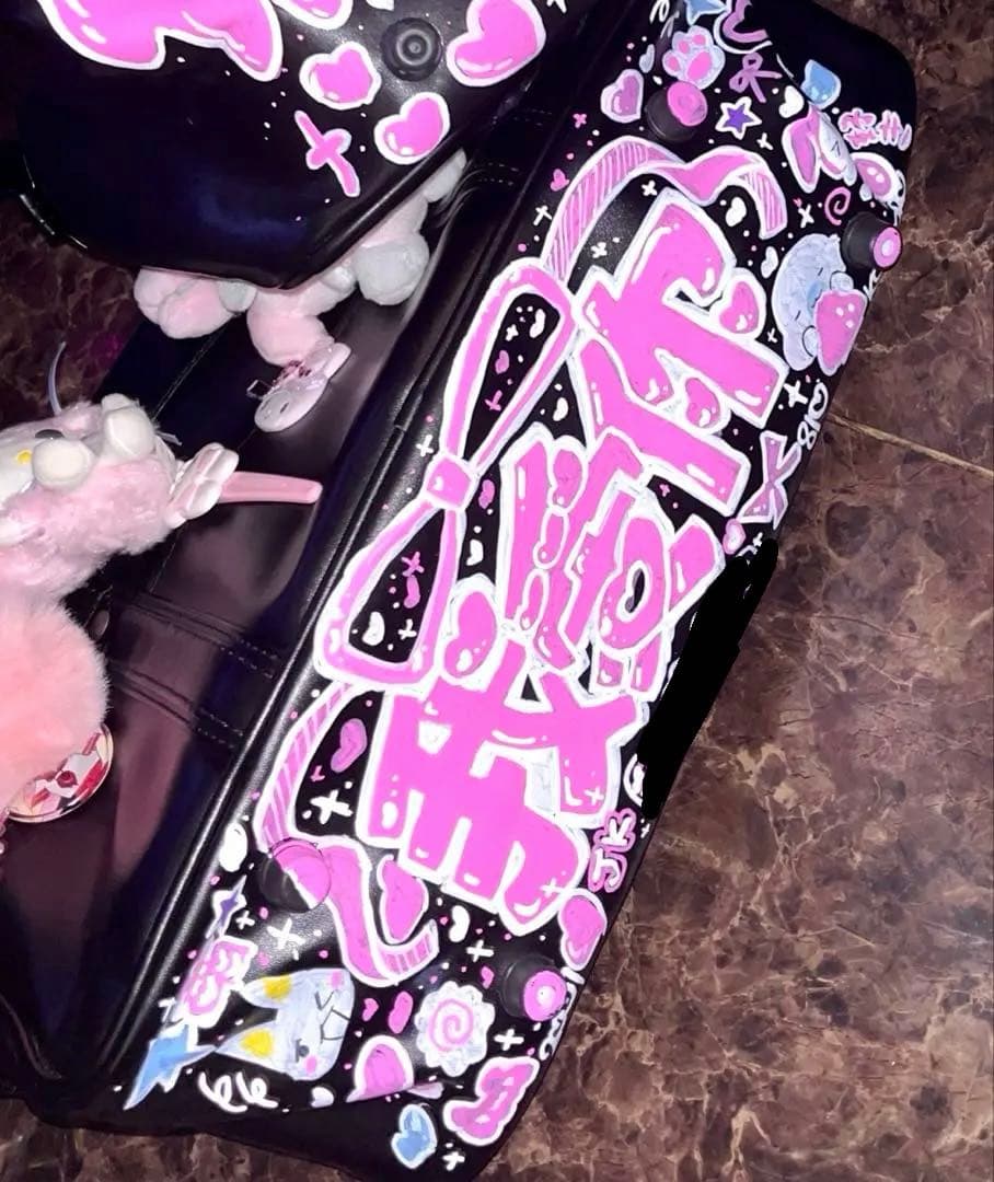 スクバ　落書き　スクールバッグ　jk