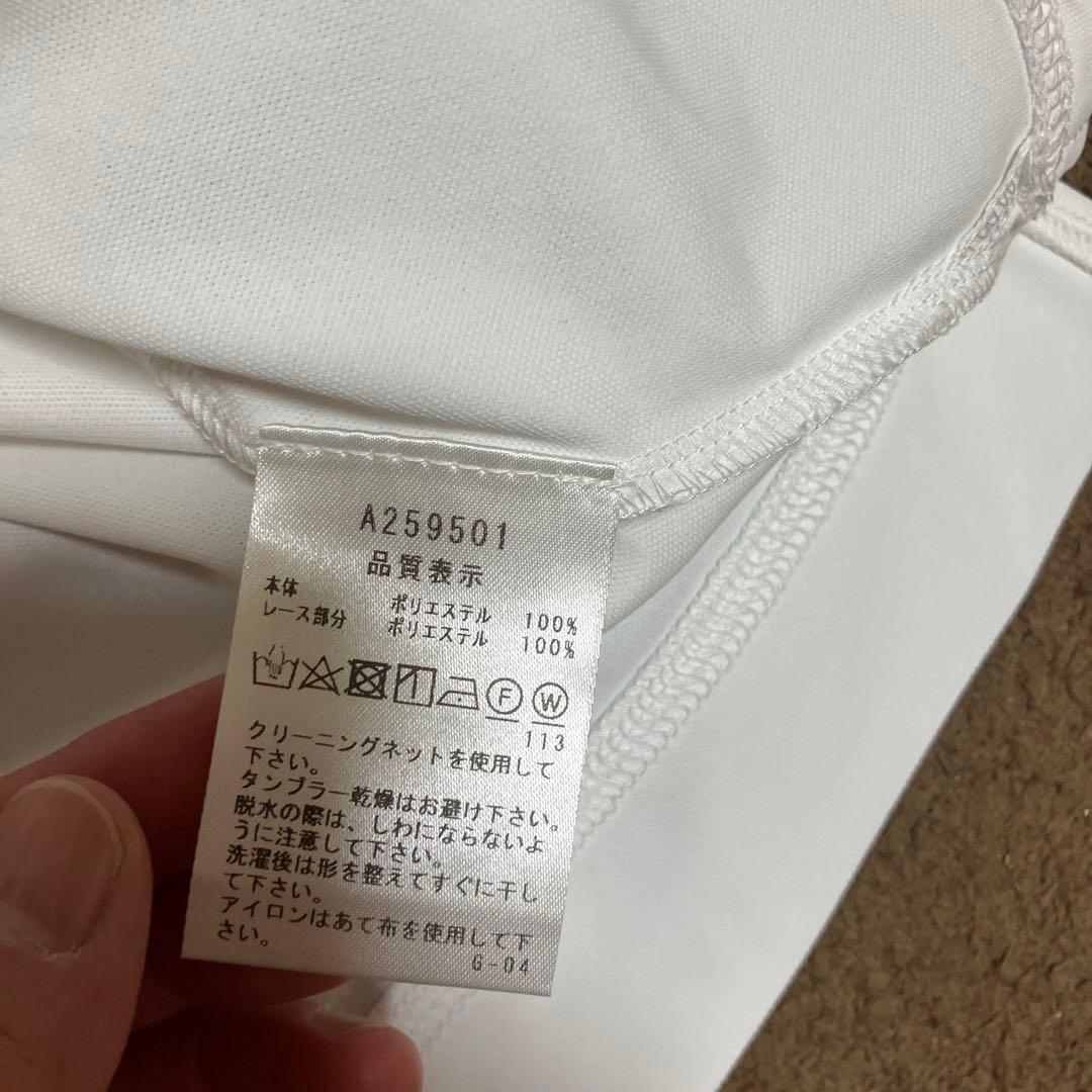 23ss【新品未使用 アルチビオ】オリジナルレース襟機能素材半袖ポロシャツ38号