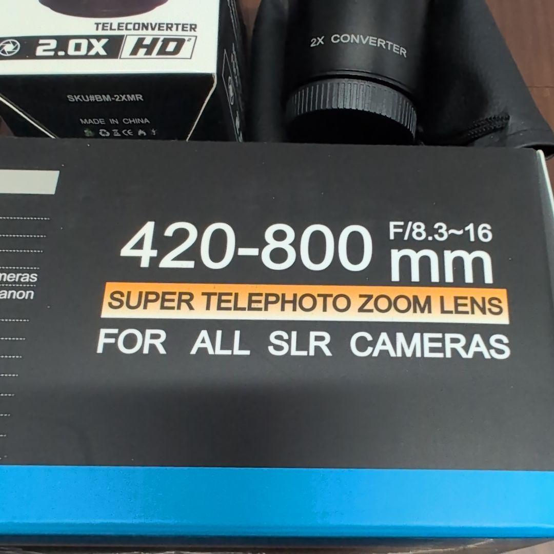 手動望遠ズームレンズ　キャノン　ミラーレスカメラ用
