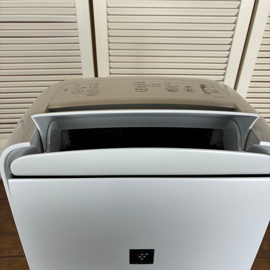 【美品】SHARP 冷風・衣類乾燥除湿機　CM-T100-W 2025年製