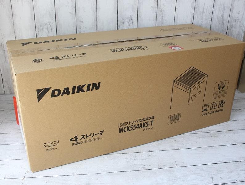 新品 ダイキン 空気清浄機 加湿機能付 MCK554AKS-T ブラウン