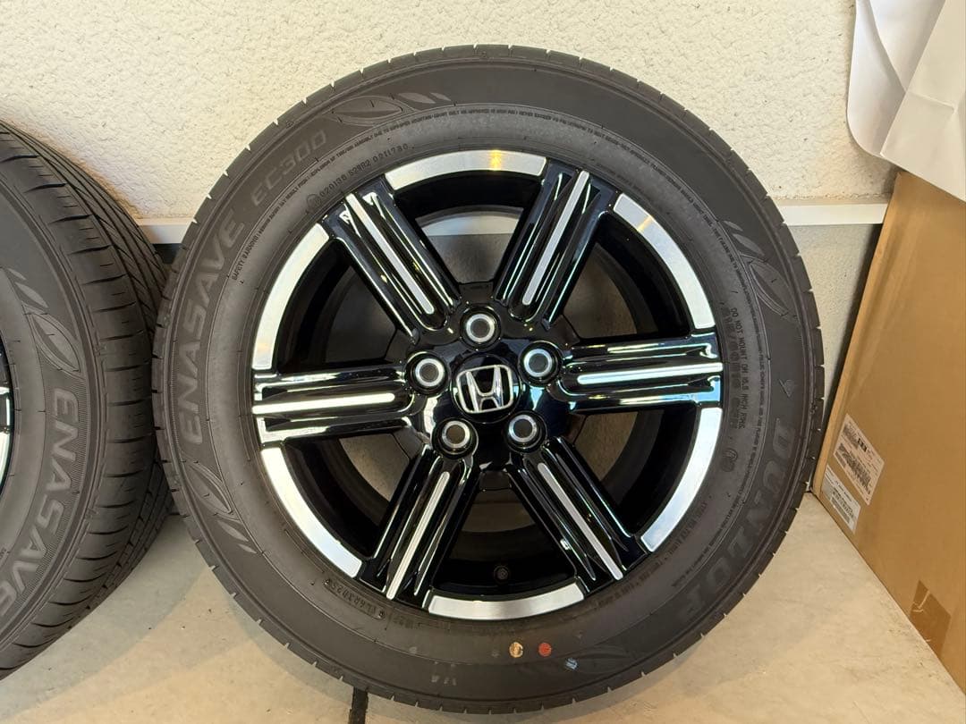 エレベスター様 ホンダ 純正4本セット 新車外しダンロップENASAVE