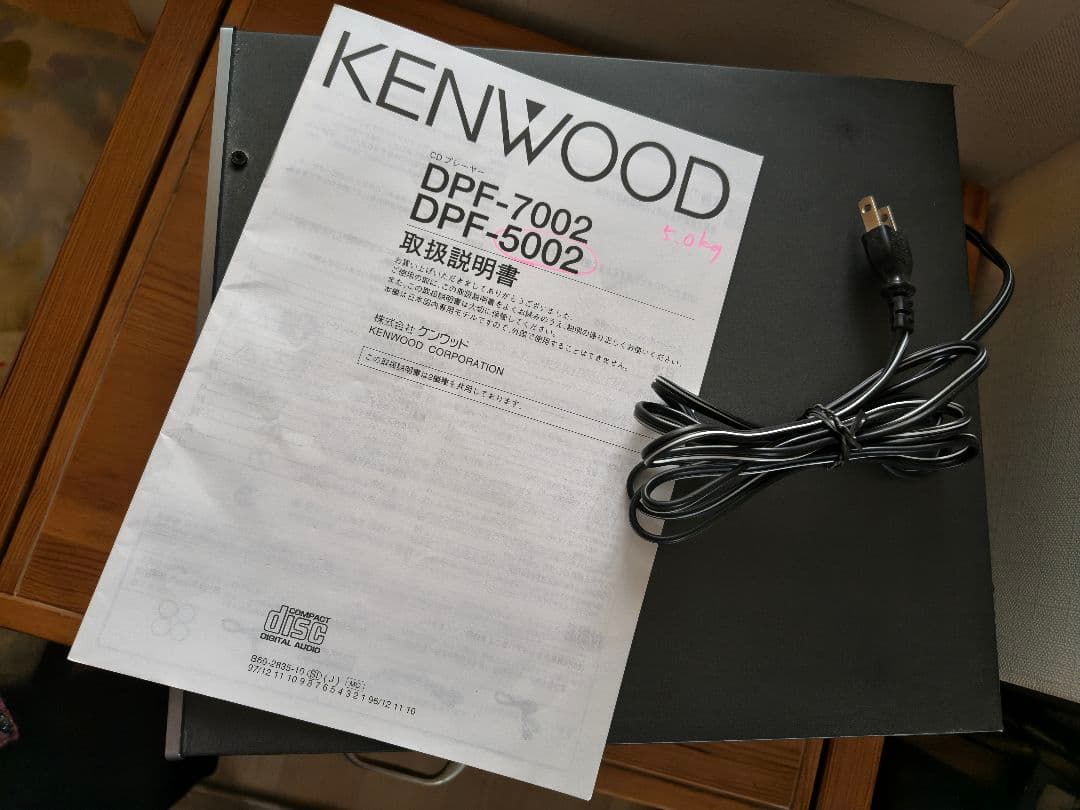 KENWOOD CDプレーヤー DPF-5002