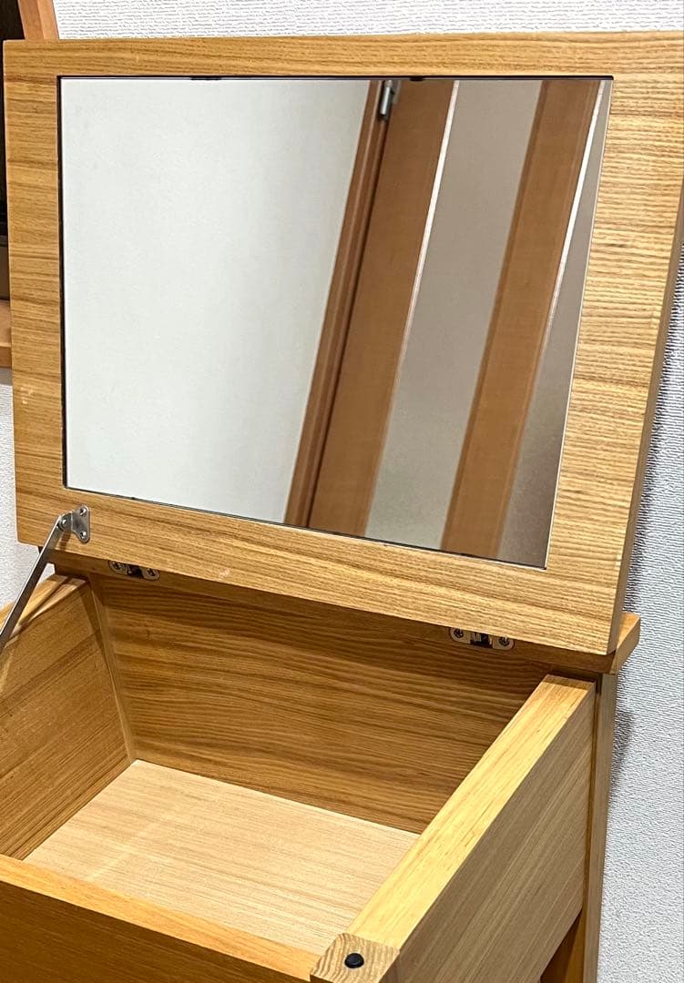無印良品 コンパクト ドレッサー オーク材