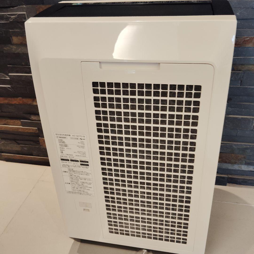 SHARP KC-GD70 除加湿空気清浄機 除湿 加湿 プラズマクラスター