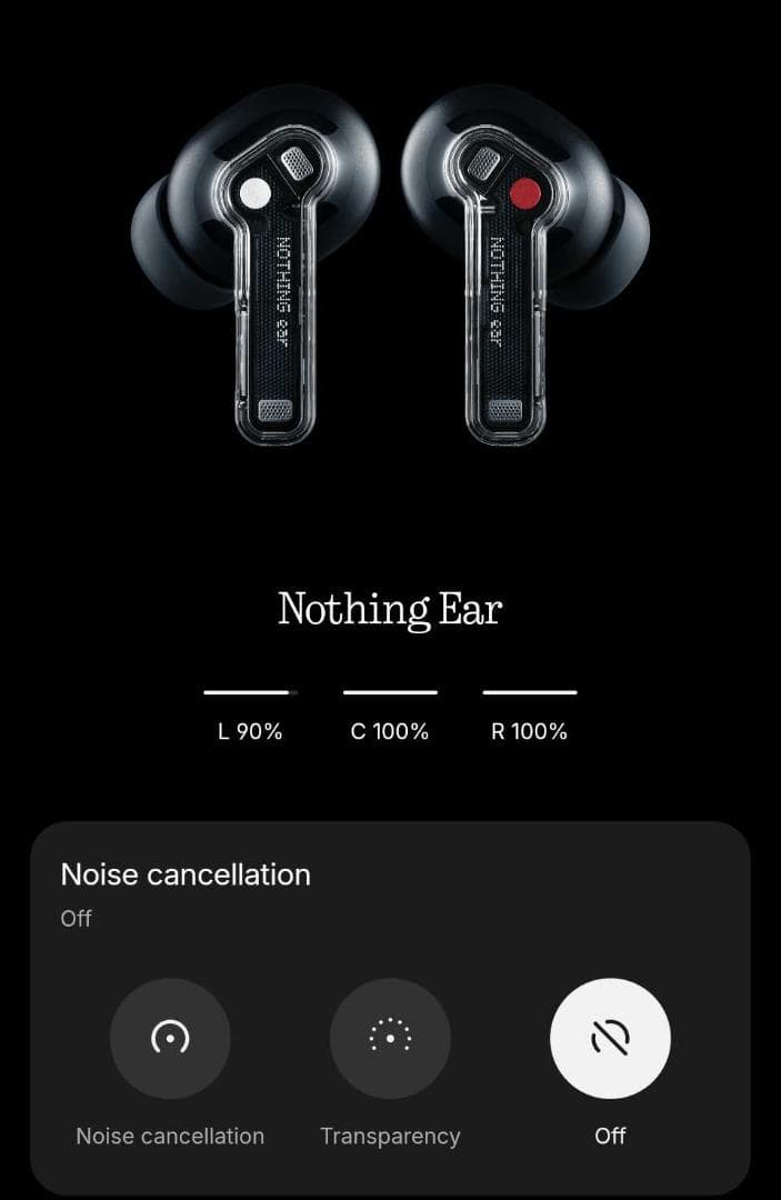 【美品】Nothing Ear（第3世代）2024年モデル ワイヤレスイヤホン