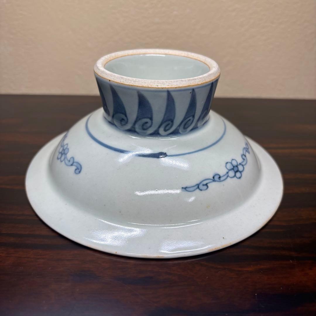 佐藤走波　染錦花文　高台皿　1客