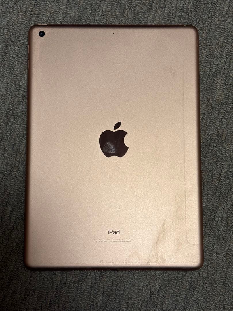 iPad (第6世代) ゴールド 32GB Wi-Fiモデル　美品‼️電池良好‼️