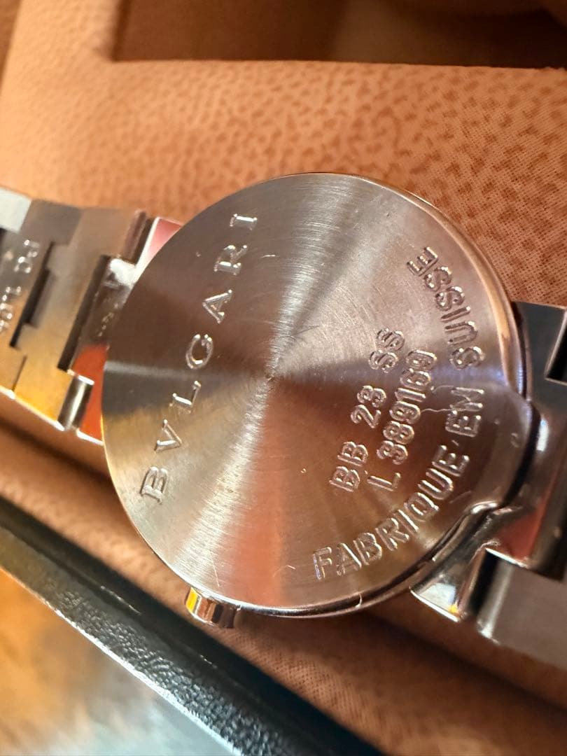 BVLGARI アナログ時計 シルバー