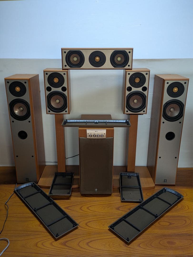 YAMAHA AVアンプ YST-SW205スピーカー 動作確認済み