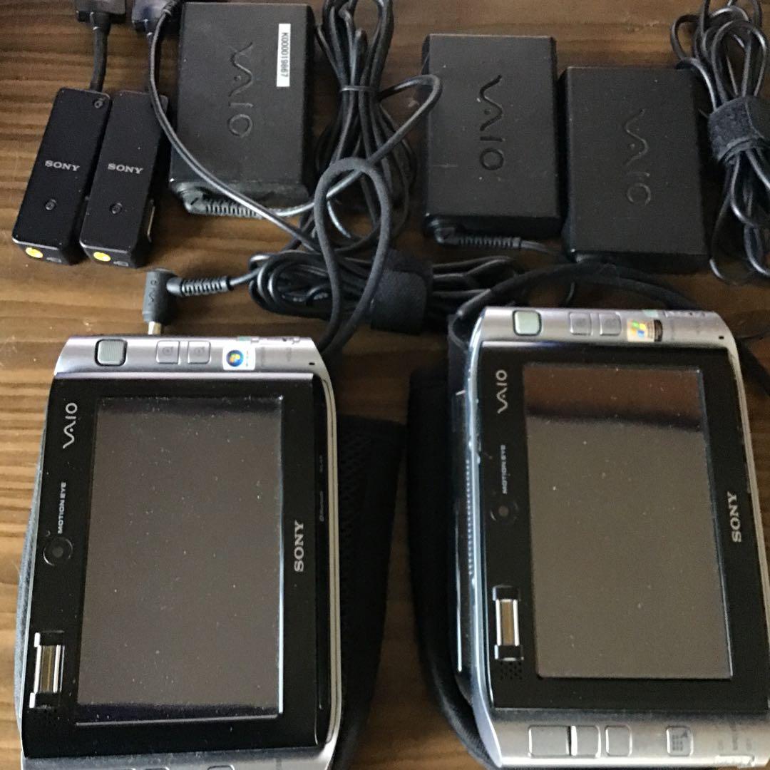 Sony VAIO VGN-UX50、UX71ジャンク品セット