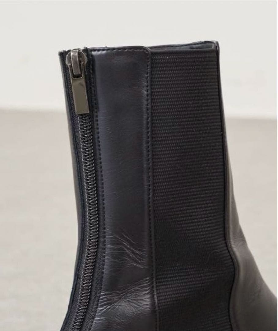 さ*ら様 Whim Gazette THE PAUSE レザーサイドゴアブーツ