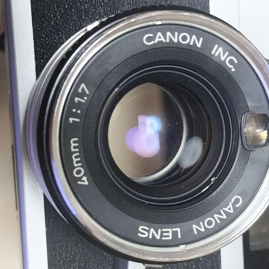 Canon Canonet QL17 G-III 電池アダプター付属