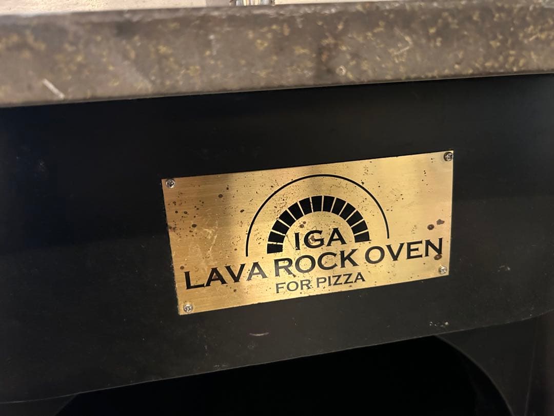 【さらに値下げ】IGA ガス式溶岩石ピザ窯 エレガンザ120単相10…