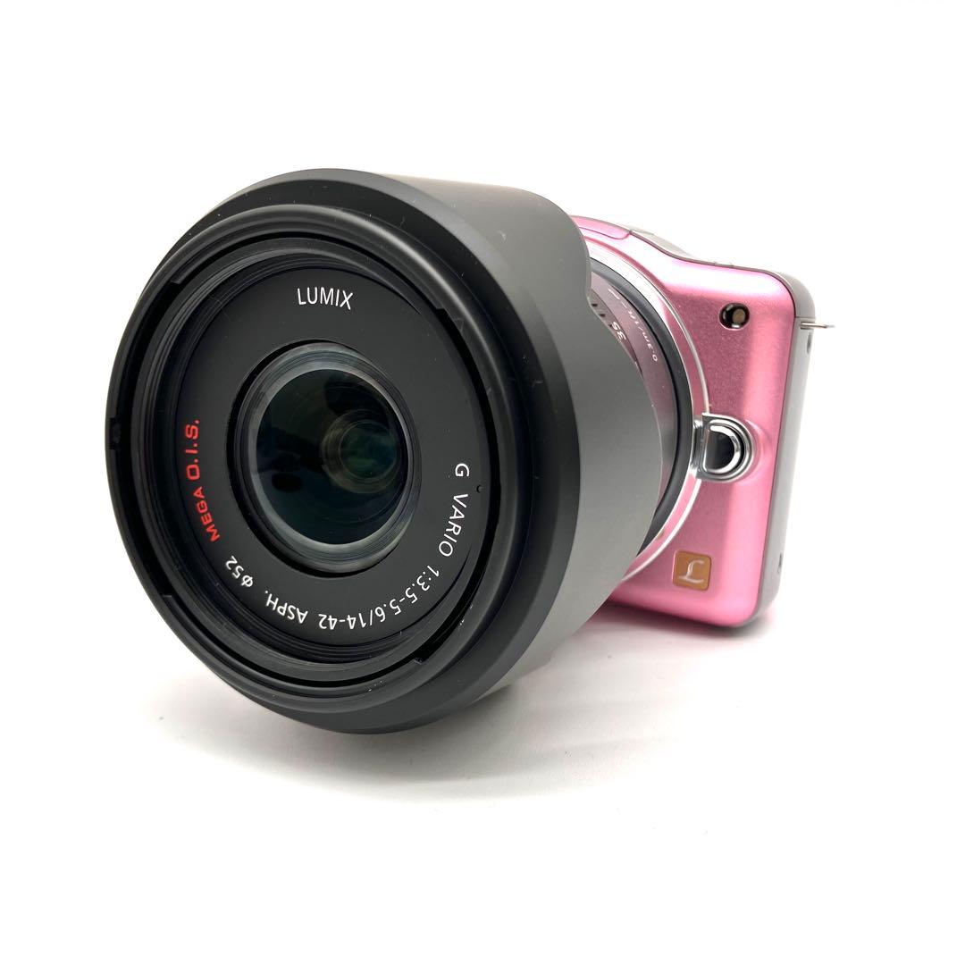 Panasonic DMC-GF3 ピンク　14-42mmレンズキット
