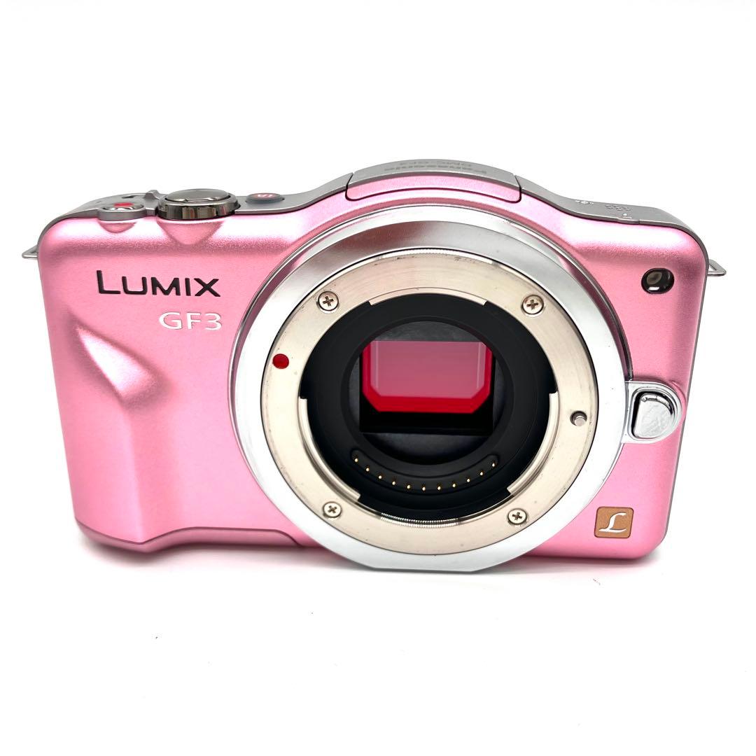 Panasonic DMC-GF3 ピンク　14-42mmレンズキット