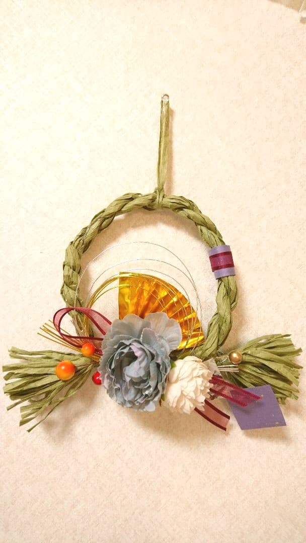 お早めに！しめ縄リース ※ナチュラルグリーン※