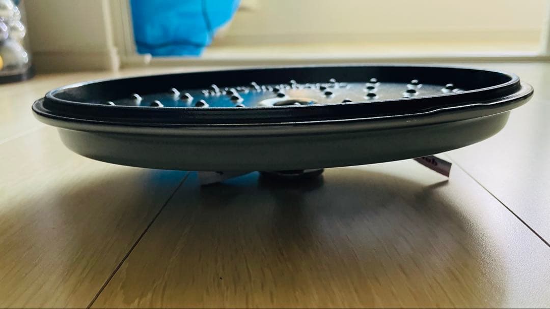 ストウブ　グレー　オーバル23cm