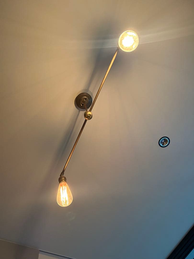 POINT NO.39のオリジナル真鍮ライト2灯