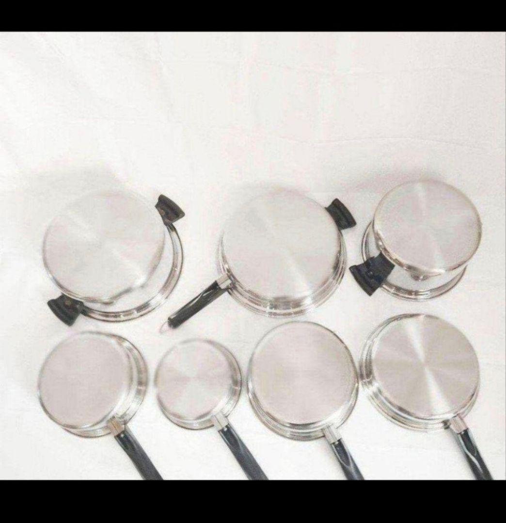 amway アムウェイ 希少鍋 21ピースセット と ウォック 網2枚付き @