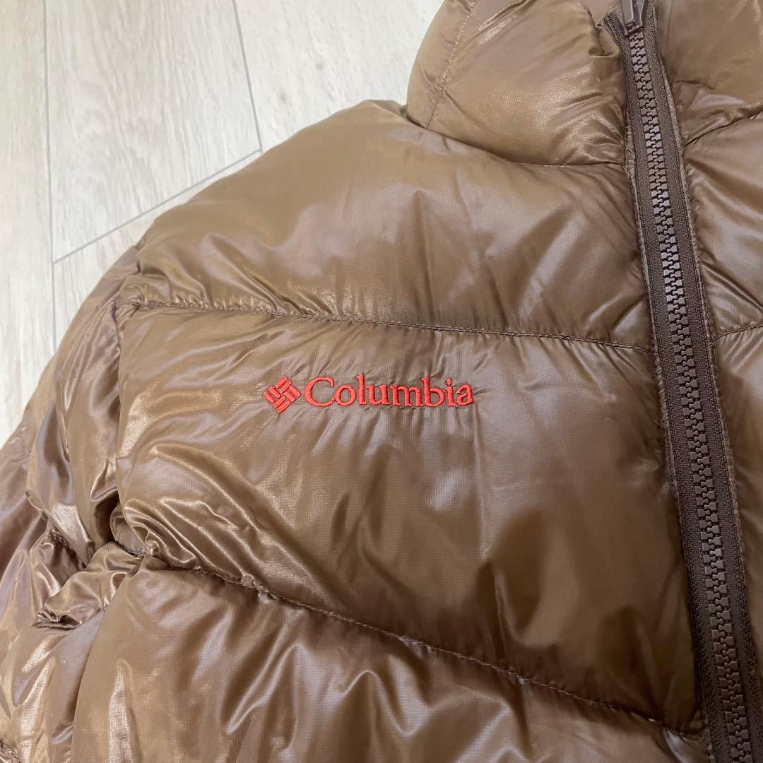 【大人気❗️】Columbia ブラウン ダウンジャケット　S