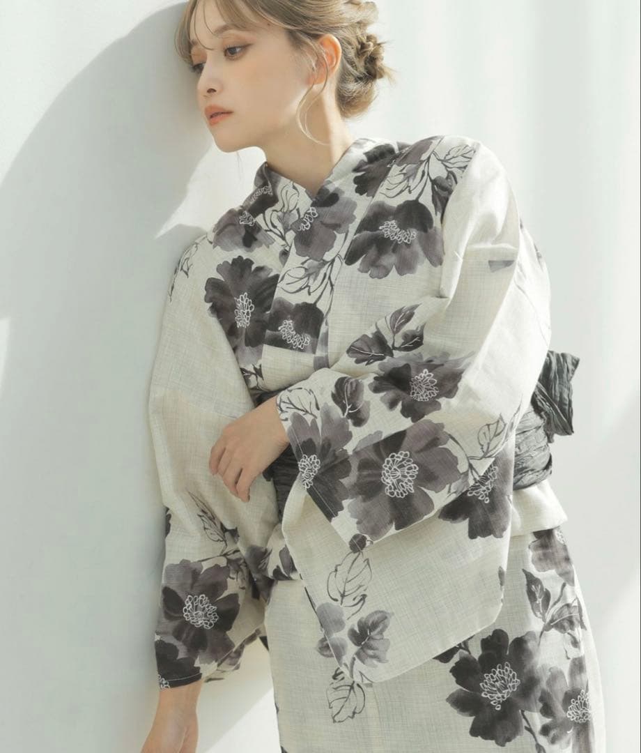 【新品未使用】　DITA 京の水墨画 ⭐︎浴衣5点セット⭐︎