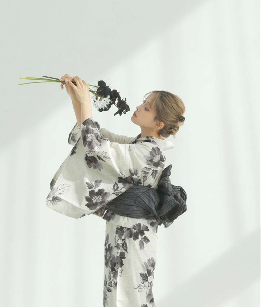 【新品未使用】　DITA 京の水墨画 ⭐︎浴衣5点セット⭐︎