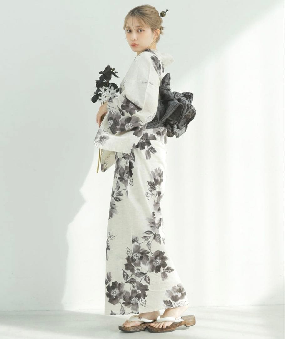 【新品未使用】　DITA 京の水墨画 ⭐︎浴衣5点セット⭐︎