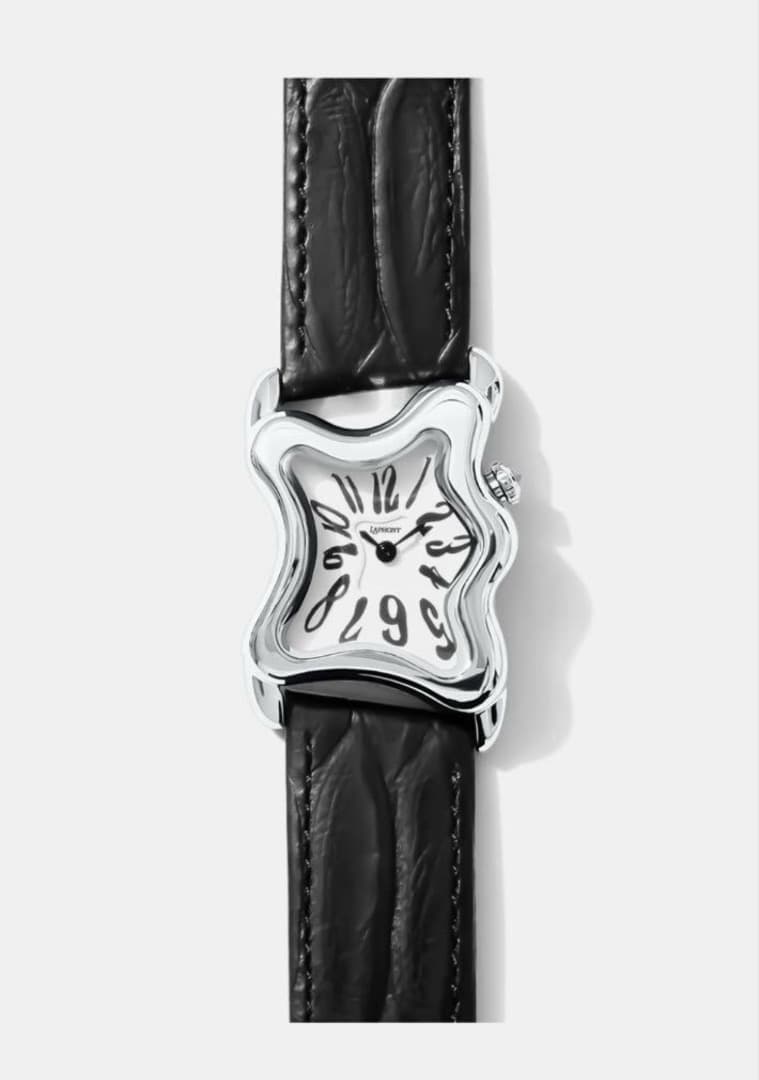 A-47/ 新品未使用 laphont SQUARE MELTING WATCH
