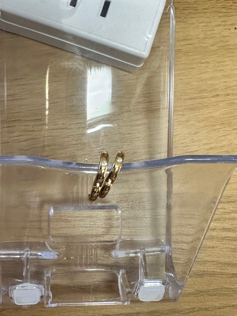 K18 フープピアス