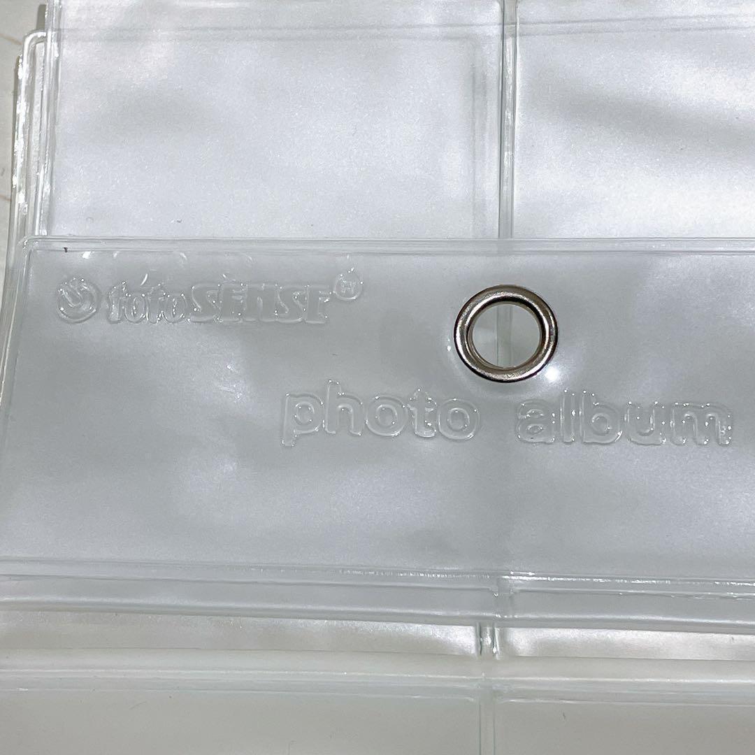 壁掛け チェキサイズ ホルダー 収納ファイル クリア, レギュラー