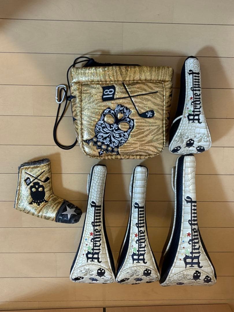 バーディーハント キャディーバック＆ヘッドカバーアイアンカバー＆パターカバー付き