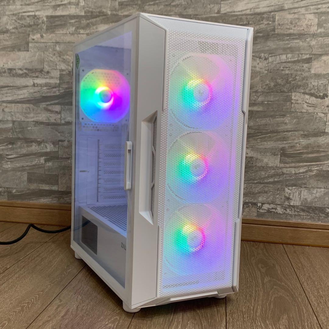 【ハイグレード】 GTX1070搭載ゲーミングPCフルセットホワイト